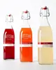 kombucha bottle 250ml and 500ml and 1000ml glass bottle with swing top for drinking water beer