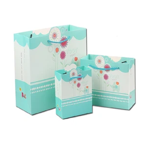 high grade custom color printing craft gift paper bag