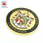 Cheap custom 3D gold challenge coins gold plated custom metal stamping coins with magnets