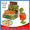 Kids jumping toys jumping dinosaur egg toys with candy animal toy best selling in supermarket