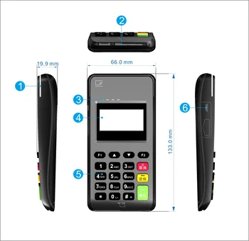 Mpos Payment Terminal Bluetooth Nfc Emv Mpos Mini Pos Machine Buy