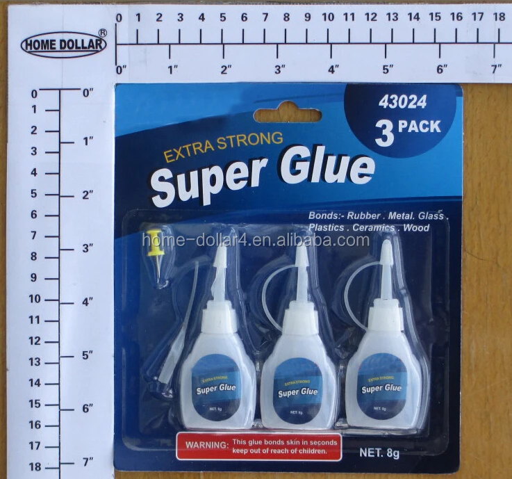 Usual Size Glue Made From Cyanoacrylate/extra Strong Glue Fro Glass