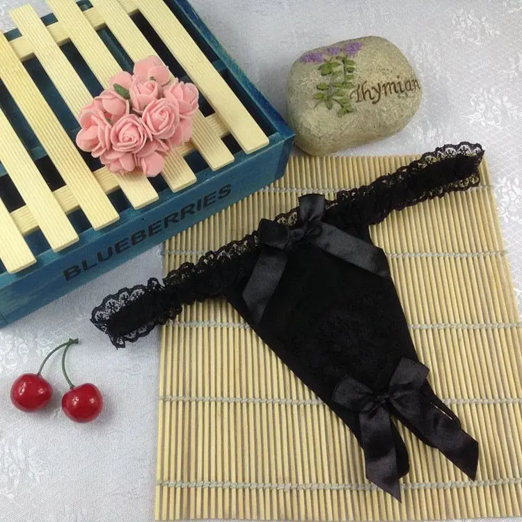 Stock Hot Women Sey Thongs G-String open crotch panties Intimates crotchless Briefs Lace Underwear Women Lingerie Summer Style