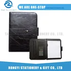 New product office stationery business softcover button closure portfolio folder a4 with calculator