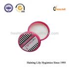 OEM Disposable Nail Polish Remover Wet Wipe in box/barrel makeup remove