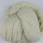 Factory top quality undyed wool yarn for carpet rugs tiles