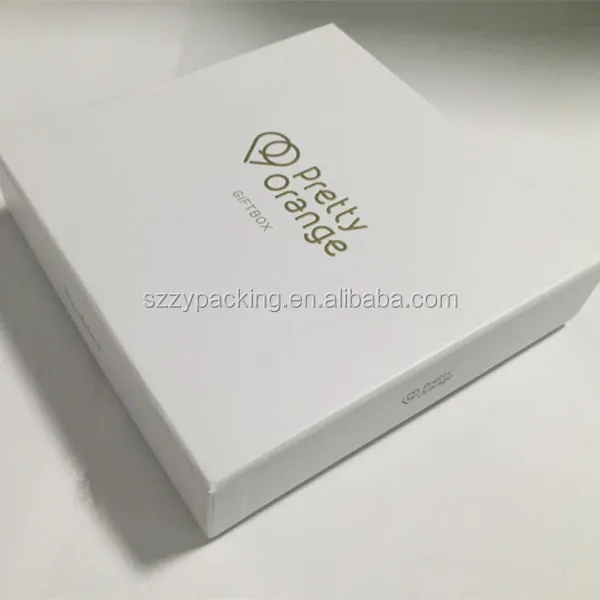 white gift box luxury boxes cardboard for gift lid and base