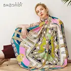 BAOSHIDI fashion women silk scarf factory direct