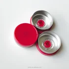 HLNPM 20mm aluminium and plastic caps /flip off caps for medical vials