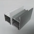 Shandong Jinxiang Aluminum h profile equal leg powder coated white for windows doors factory direct sale