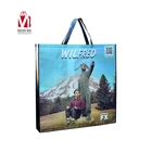 hot sale Wholesale expandable reusable shopping storage tote fashion leopard color pp non-woven bag