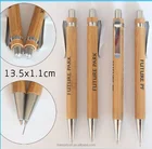 cheap carved wooden carving wood ballpoint pen and pencil