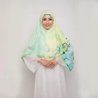 Fashion Pattern Customize Brand Muslim Scarves Hijab