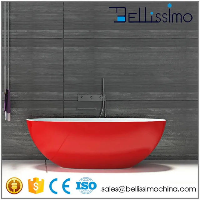 colored bathtubs