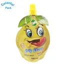 Plastic juice pouch drink pouch eco-friendly baby food packaging pouch with spout
