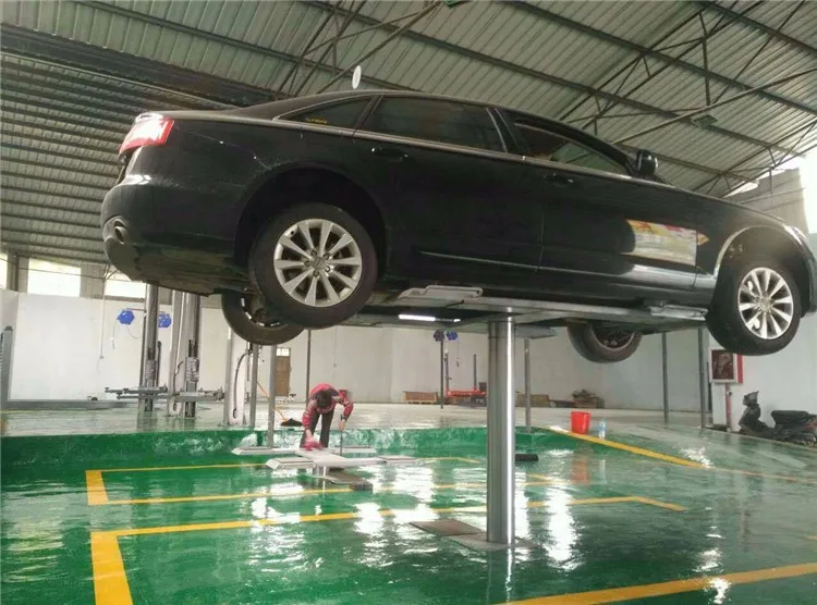 Cheap Inground Car Wash Lift For Car Shop Electric Hydraulic Inground