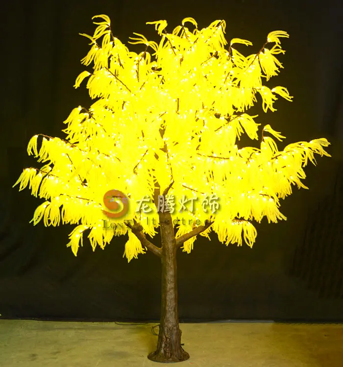 Outdoor led flower tree light