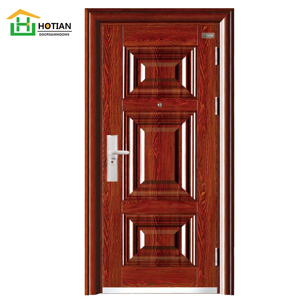 Royal Luxury Security Front Door Designs Wrought Iron Single Door