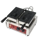 machinery machine fish shaped waffle iron/ ice cream taiyaki machine