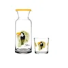 1L Glass carafe drinking water bottle