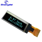 Good Price 128x32 high Resolution oled panel flexible I2C mono oled display flexible oled lcd screen
