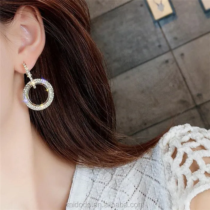 circle earrings