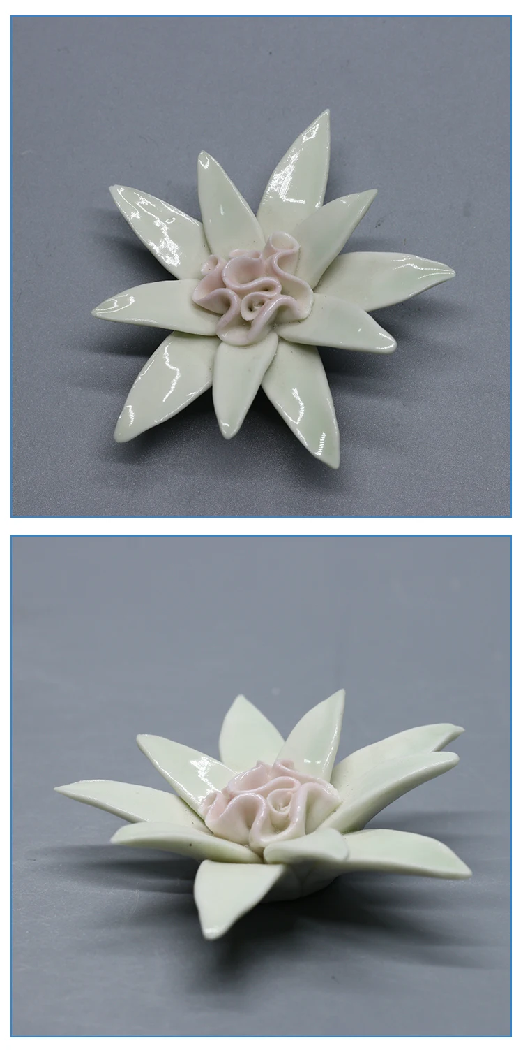 mini porcelain flowers