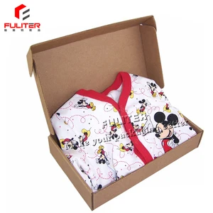 wholesale doll clothes packaging /gift boxes for baby clothes