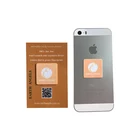 Custom logo adhesive sticky mobile phone screen wiper