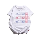 children clothes white red 100% cotton kids t shirt for boy