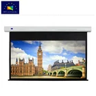xy screen electric black diamond alr screen home theater /school motorized projection screen