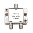 2 way tv splitter China supplier cheap CATV splitter for frequency 5-1000 MHz