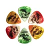 High Quality silk printing Colorful electric Guitar Picks Have Pearl Color Effect