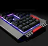 Keyboard Mouse Kit Mechanical Feeling USB Wired Gaming Keyboard Multi-color Water-resistant Non-slip Computer Keyboard Mouse Set