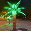 Manufacturer artificial palm tree leaves led lights