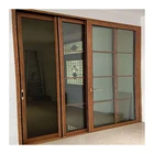 Aluminium frame powder coat sliding window