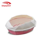 Kingspeed Diamond Cut Easy Clean Screen Design Eco-friendly Material Cat Litter Box With Scoop