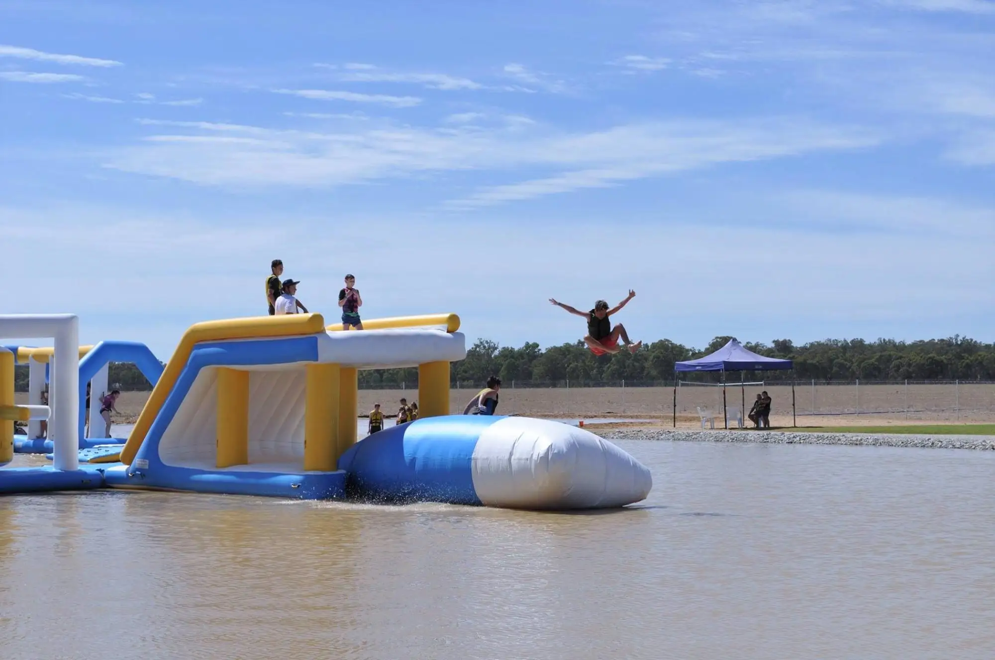 commercial water inflatables