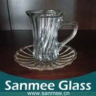 Elegant Antique Europe Style Coffee Cup and Saucer Set