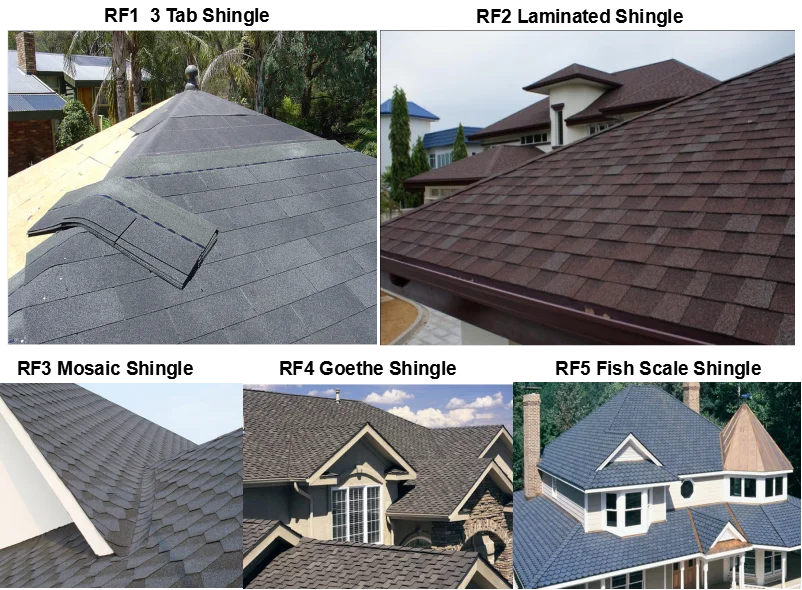 Wholesale Price Lightweight Roofing Building Materials 3 tab Asphalt Roofing Shingles Sales Malaysia Roof Tiles Prices