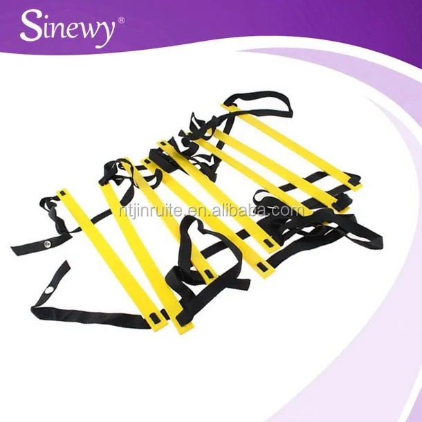 rungs,rugs customized color speed agility ladder with flat rungs set soccer