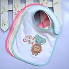 Lovely Supply Exquisite embroidery baby bib for kids