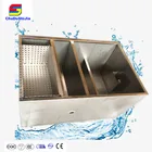 SUS 304 Stainless Steel Automatic Grease Trap for Restaurant Kitchen Under Sink