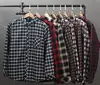 Mens padded quilted flannel check shirts
