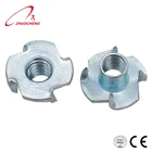 T-nut Hot Selling M10 Carbon Steel 4 Prong T-nuts