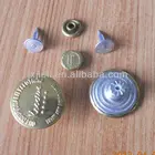 fashion metal Jeans Button with more face China supplier