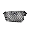 Car accessories ABS Grille for Audi RS4 Black Front Grill SUV auto parts