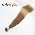 Brazilian Hair Extension 100% raw Unprocessed Silk Straight Flat Tip Hair Extension