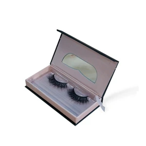 window gift boxes with magnetic closure packaging for eyelash