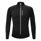 Unisex New Design Custom Cheap Long Sleeve Slim Fit Breathable Mountain Cycling Bicycle Jersey with Back Pocket